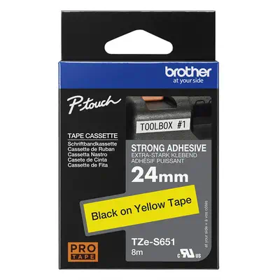 Brother TZE-S651 ruban d'étiquette TZ - Autres consommables - visuel 3