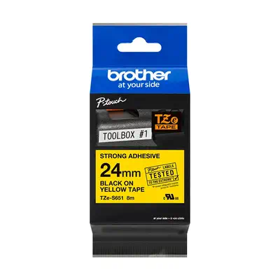Brother TZE-S651 ruban d'étiquette TZ - Autres consommables - visuel 2