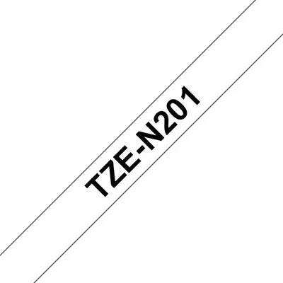 Achat BROTHER P-TOUCH TZE-N201 noir sur blanc 3,5mm sur hello RSE - visuel 5