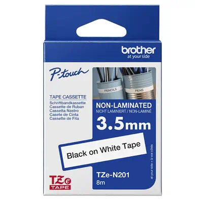Brother TZE-N201 ruban d'étiquette TZ - Autres consommables - visuel 3
