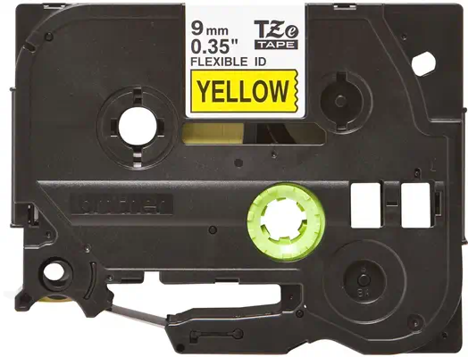 Brother TZE-FX621 ruban d'étiquette Noir sur jaune - Autres consommables - visuel 2