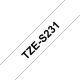 Achat BROTHER P-TOUCH TZE-S231 noir sur blanc 12mm extra sur hello RSE - visuel 3