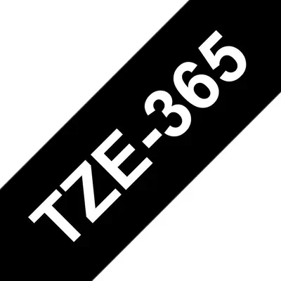 Achat BROTHER Ruban de papier TZE365 Blanc sur noir sur hello RSE - visuel 5