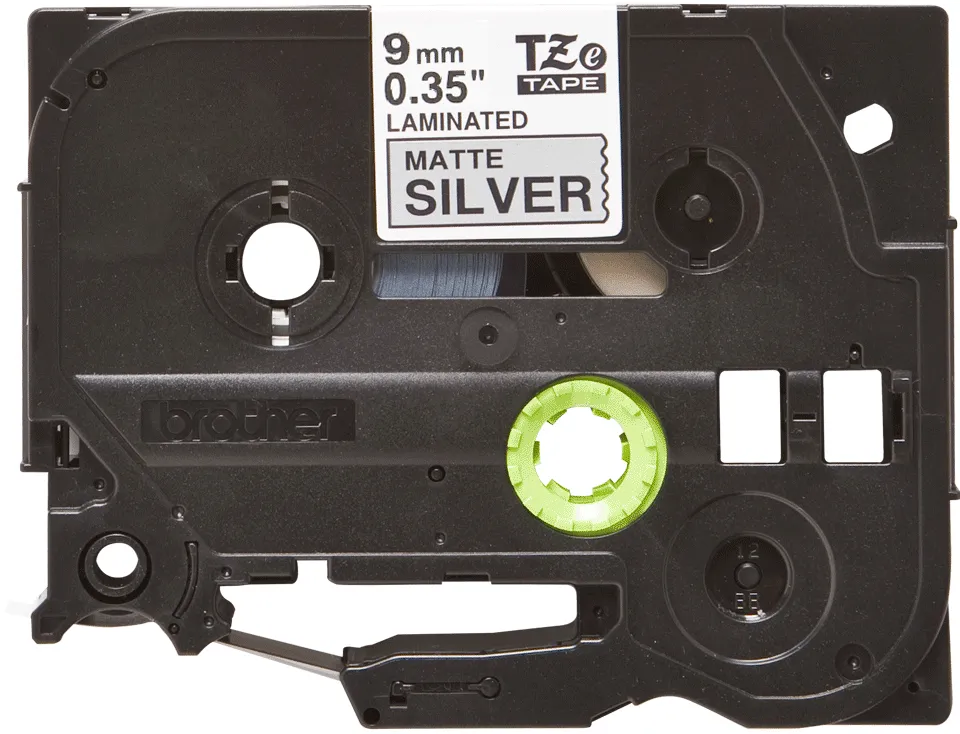 Brother TZE-M921 ruban d'étiquette Noir sur fond métallique - Autres consommables - visuel 1