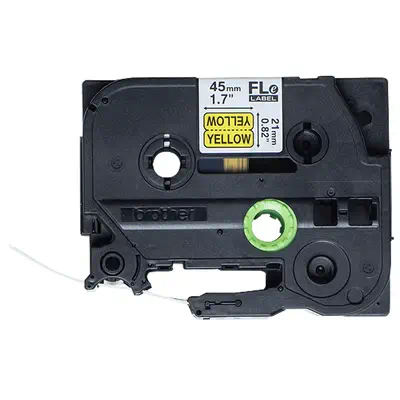 Brother FLE-6511 ruban d'étiquette Noir sur jaune - Autres consommables - visuel 2
