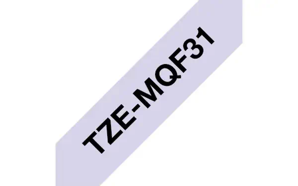 Brother TZE-MQF31 ruban d'étiquette Noir - Autres consommables - visuel 1