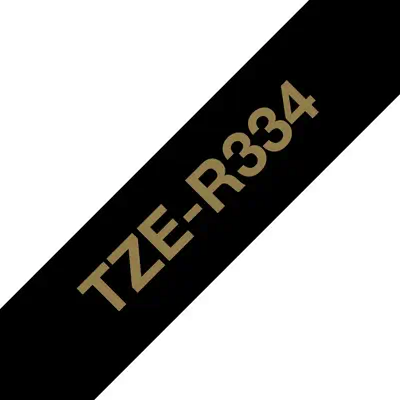 Vente BROTHER P-Touch 12mm black/gold ribbon tape Brother au meilleur prix - visuel 6
