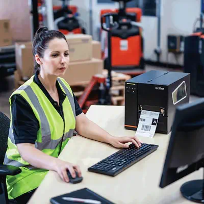 Brother TJ-4020TN Imprimante d'étiquettes industrielle - Autre Imprimante - visuel 5