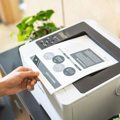 HL-L5210DW - Imprimante laser monochrome professionnelle A4 sans Brother - visuel 1 - hello RSE - Sécurité maximale