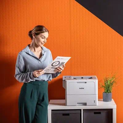 HL-L6410DN - Imprimante laser monochrome professionnelle A4 Brother - visuel 1 - hello RSE - Conçu pour des performances maximales