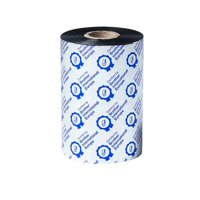 BWP-1D450-110 - Ruban encreur noir en cire premium à transfert thermique - Brother - visuel 1