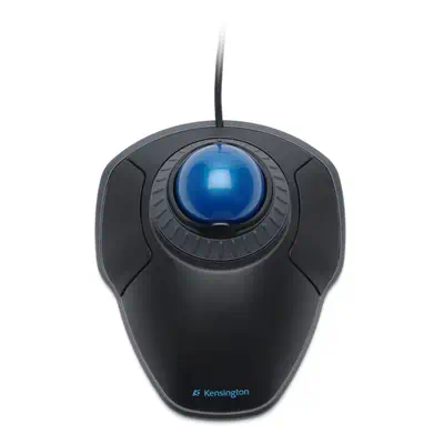 Trackball Orbit avec molette de défilement Scroll Ring Kensington - visuel 1 - hello RSE - Installation Plug & Play