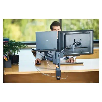 DELL MicroSaver Twin câble antivol Argent - Dell - Autre Accessoire pour portable - visuel 3