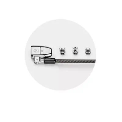 Câble de sécurité universel ClickSafe® 2.0 à clé Kensington - visuel 1 - hello RSE - Système de clé 5 mm avec options clé passe et clé unique