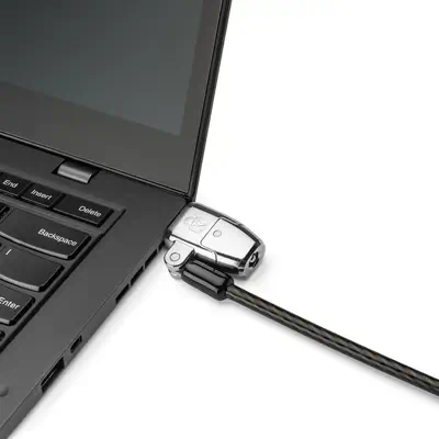 Câble de sécurité universel ClickSafe® 2.0 à clé Kensington - visuel 1 - hello RSE - Technologie brevetée Hidden Pin™ avec système anti-crochetage et câble en acier carbone
