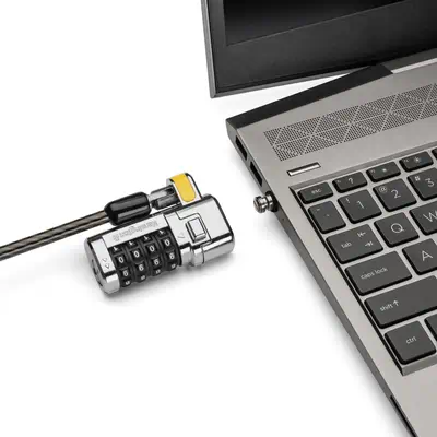 Câble de sécurité universel ClickSafe à combinaison Kensington - visuel 1 - hello RSE - Câble en acier carbone