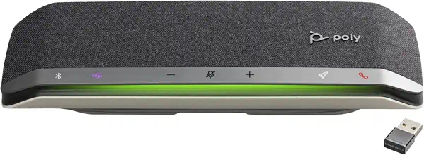 Haut-parleur Poly Sync 40+ USB-A USB-C +adaptateur BT700 Poly - visuel 1 - hello RSE - Élargissez votre espace de réunion