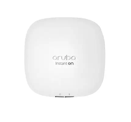 HPE Aruba Networking R6M50A point d'accès réseaux locaux sans fil 1774 Mbit/s Blanc Connexion Ethern - Accessoire Wifi - visuel 1