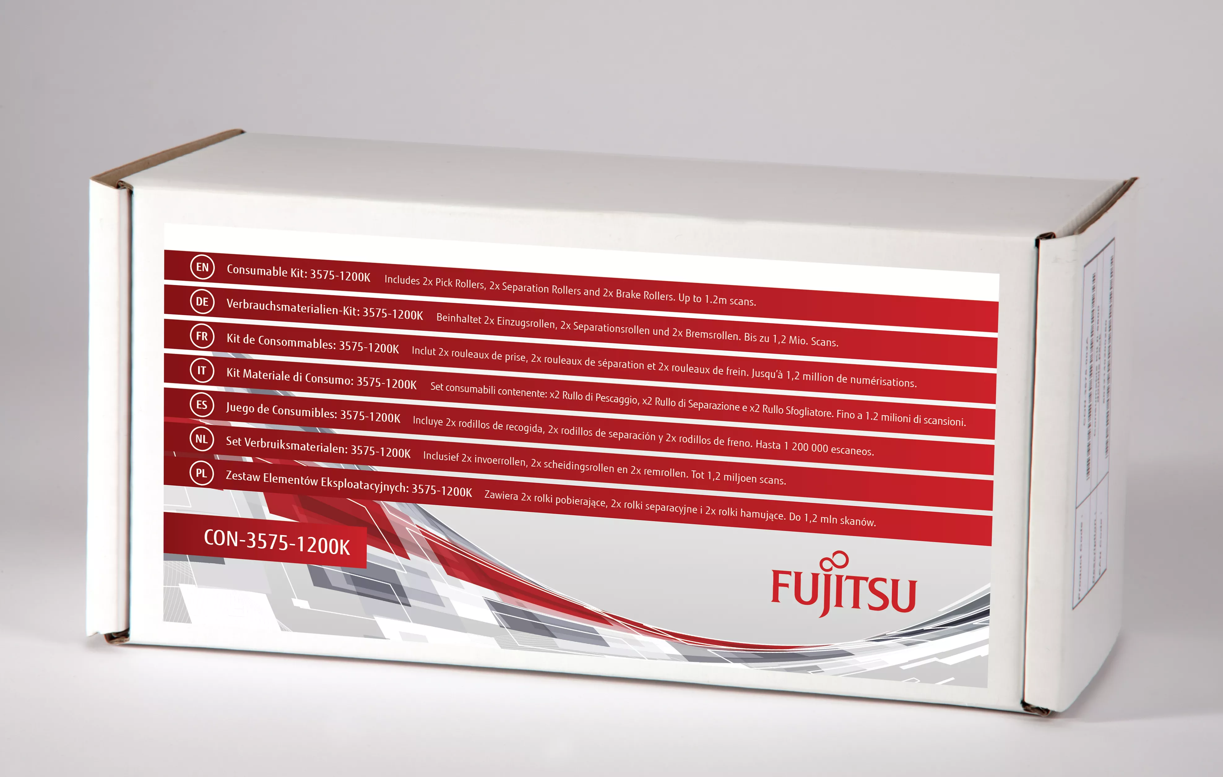 Achat RICOH Consumable Kit 3575-1200K 2 Pack For fi-6400 fi et autres produits de la marque Fujitsu