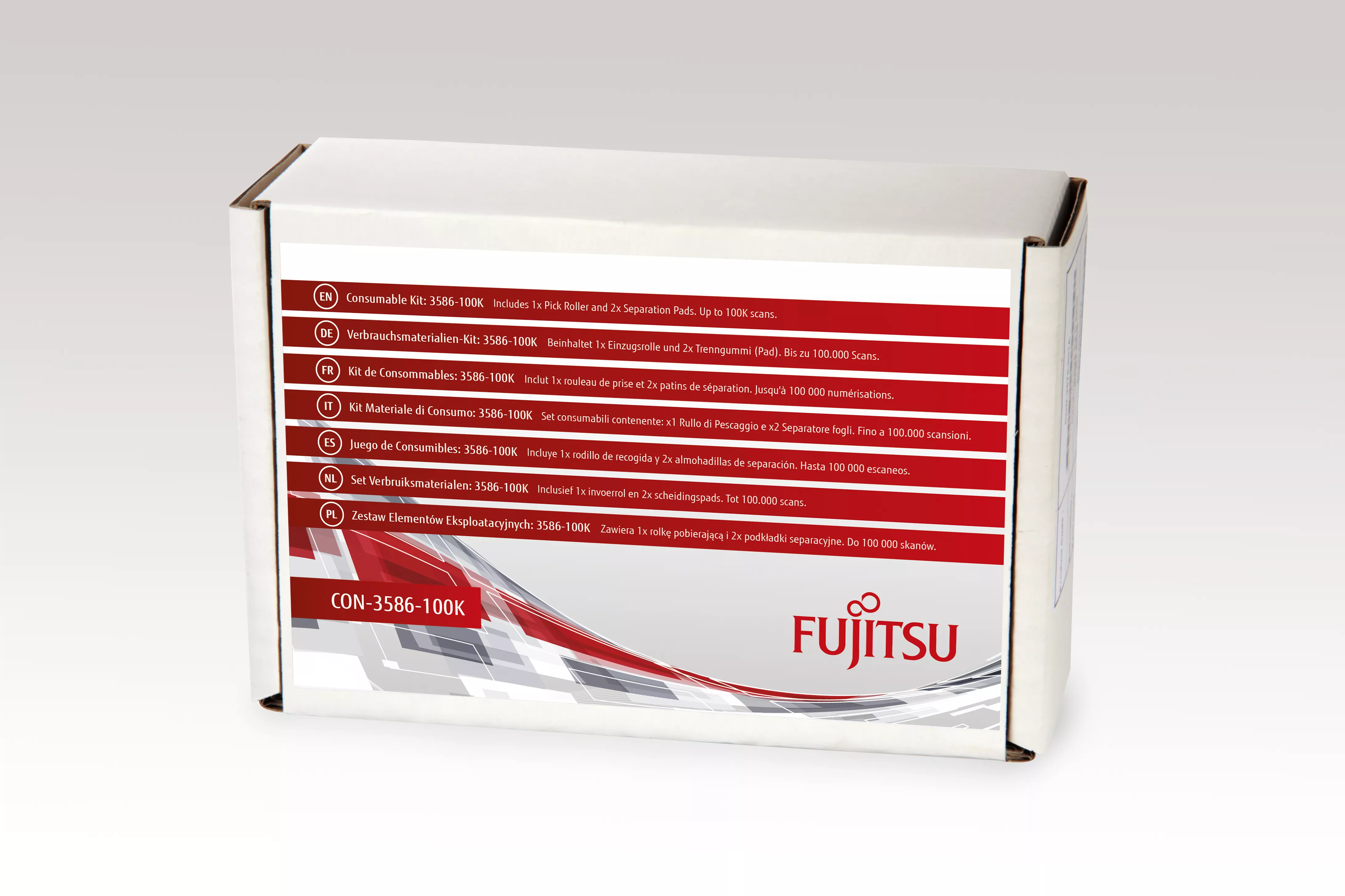 Vente Accessoires pour imprimante FUJITSU Consumable Kit 3586-100K For S1500 S1500M fi sur hello RSE