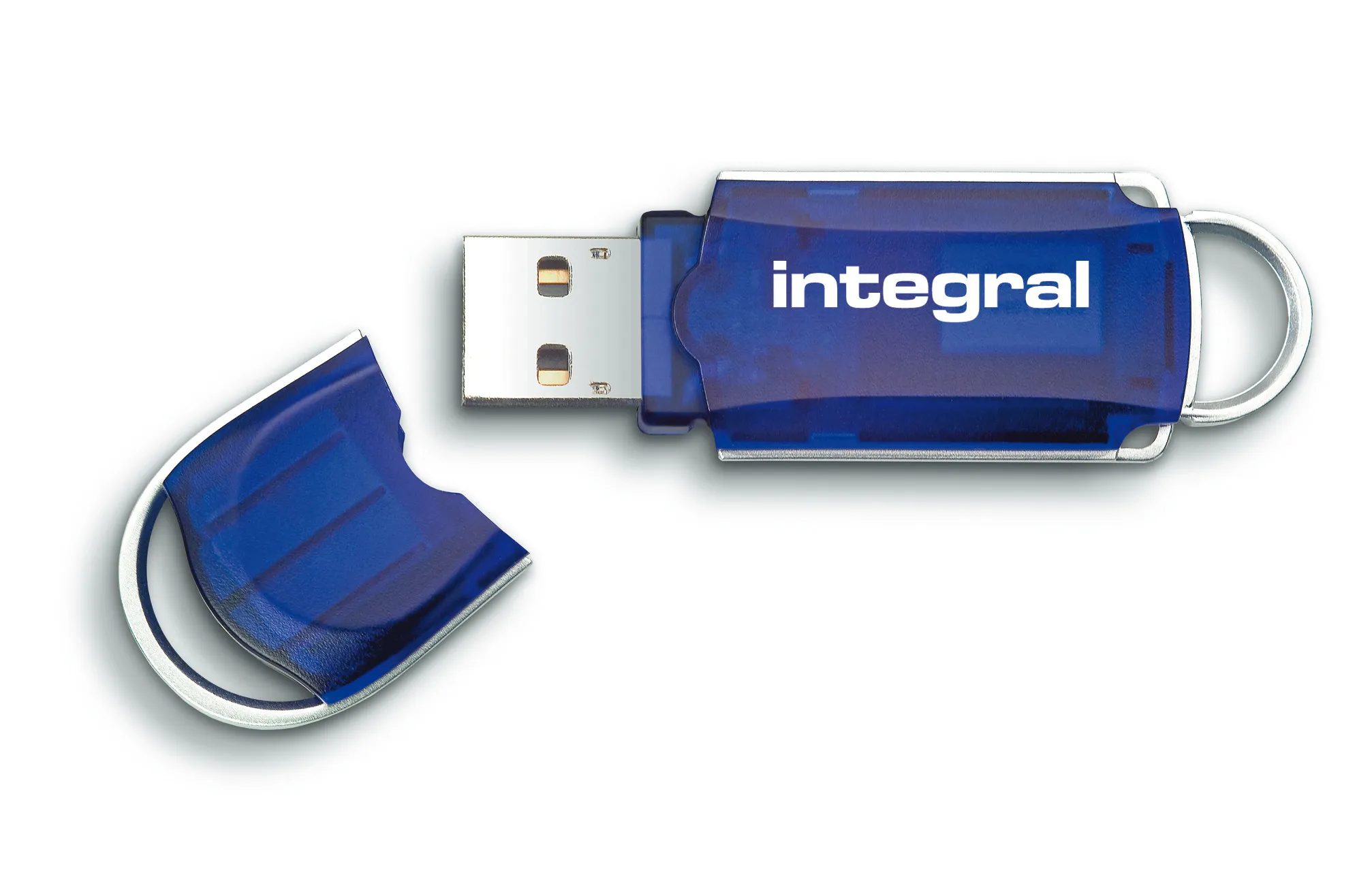 Vente Integral 8GB USB2.0 DRIVE COURIER BLUE INTEGRAL Integral au meilleur prix - visuel 2
