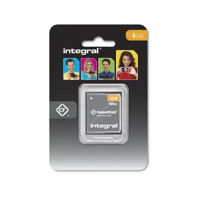 Integral INCF4GV2 mémoire flash 4 Go CFast - Carte Mémoire - visuel 1