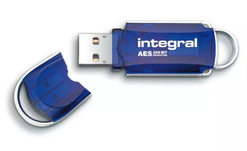 Revendeur officiel Adaptateur stockage Integral USB 2.0 Courier AES Security Edition 16 GB
