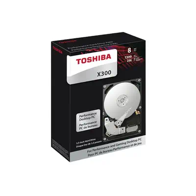 Toshiba X300 disque dur 12 To 7200 tr/min 256 Mo 3.5" SATA - Disque dur Interne - visuel 3