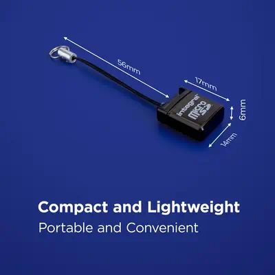 Integral INCRMSDMINIUSB lecteur de carte mémoire USB 2.0 Noir - Accessoire Stockage - visuel 7