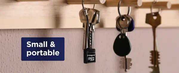 Integral INCRMSDMINIUSB lecteur de carte mémoire USB 2.0 Noir - Accessoire Stockage - visuel 1