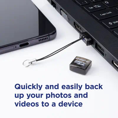 Integral INCRMSDMINIUSB lecteur de carte mémoire USB 2.0 Noir - Accessoire Stockage - visuel 6
