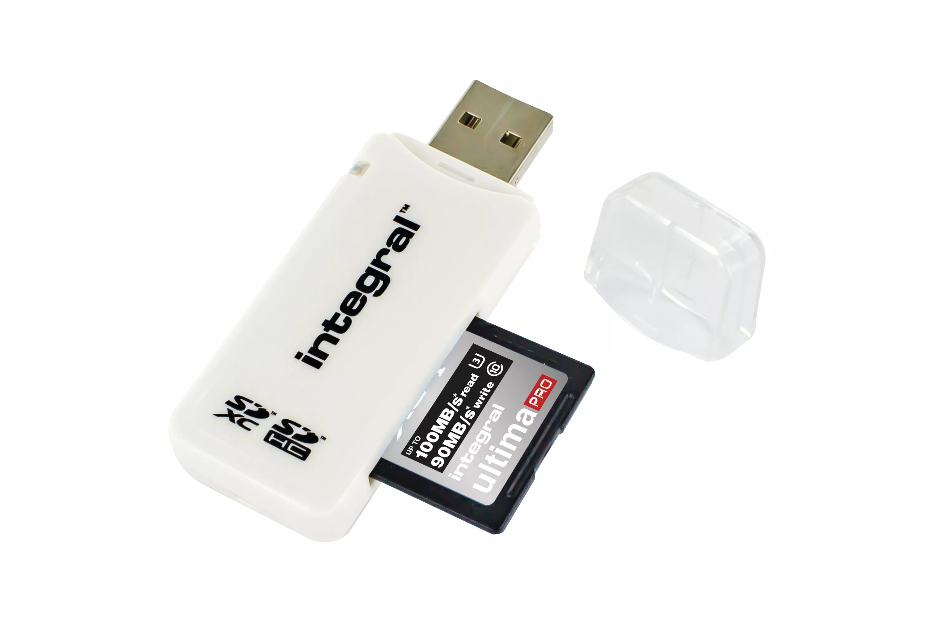 Achat Accessoire Stockage Integral USB2.0 CARDREADER SINGLE SLOT SD sur hello RSE