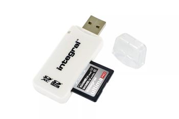 Achat Integral USB2.0 CARDREADER SINGLE SLOT SD INTEGRAL ETAIL au meilleur prix
