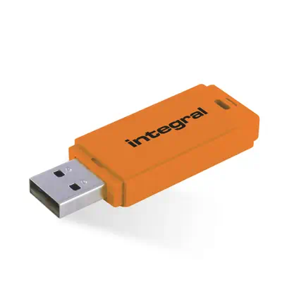 Integral INFD32GBNEONOR lecteur USB flash 32 Go USB Type-A 2.0 Orange - Adaptateur stockage - visuel 1