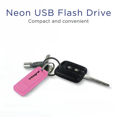 Integral INFD32GBNEONPK lecteur USB flash 32 Go USB Type-A 2.0 Rose - Adaptateur stockage - visuel 5