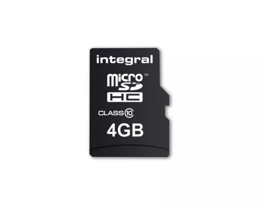 Vente Carte Mémoire Integral 4GB ULTIMAPRO MICROSDHC CLASS 10 sur hello RSE