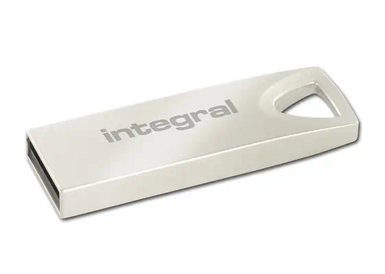 16GB USB2.0 DRIVE ARC METAL INTEGRAL - Integral - Adaptateur stockage - visuel 1