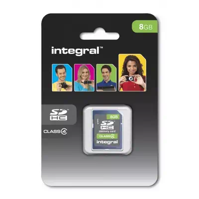 Achat Integral SDHC 8GB Class 4 et autres produits de la marque Integral