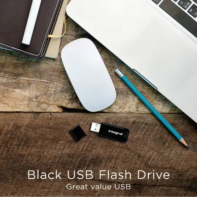Integral INFD32GBBLK lecteur USB flash 32 Go USB Type-A 2.0 Noir - Adaptateur stockage - visuel 5