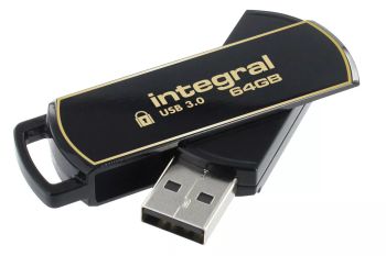Achat Integral 64GB Secure 360 Encrypted USB 3.0 au meilleur prix