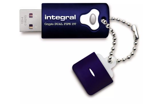 Achat Integral 16GB Crypto Dual FIPS 197 Encrypted USB 3.0 et autres produits de la marque Integral