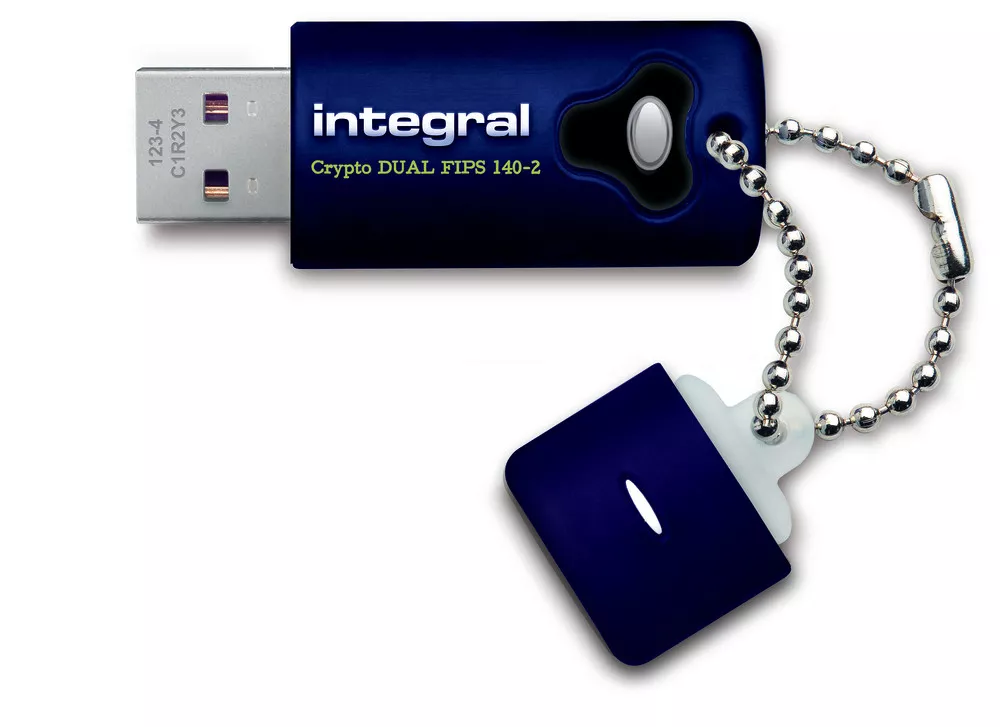 Vente Integral 4GB Crypto Dual FIPS 140-2 Encrypted USB 3.0 au meilleur prix