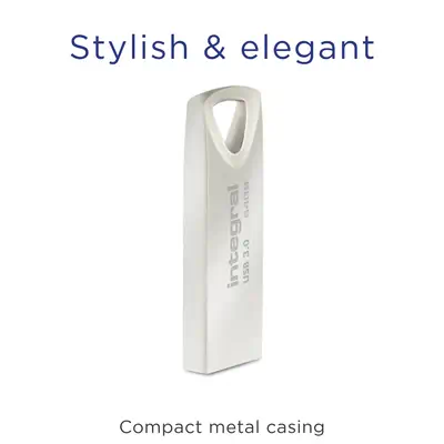 Integral INFD64GBARC3.0 lecteur USB flash 64 Go USB Type-A 3.2 Gen 1 (3.1 Gen 1) Argent - Adaptateur stockage - visuel 2