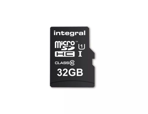 Vente Carte Mémoire Integral INMSDH32G10-90U1 UltimaPro 32 GB Class 10 MicroSDHC Memory Card sur hello RSE