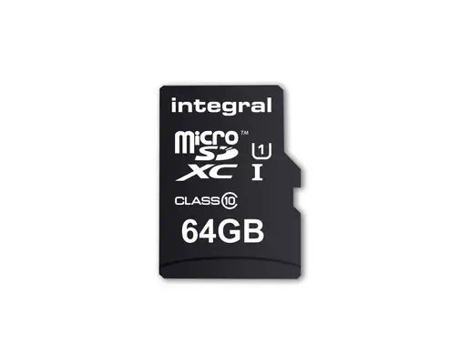 Integral INMSDX64G10-90U1 mémoire flash 64 Go MicroSD UHS-I - Carte Mémoire - visuel 1