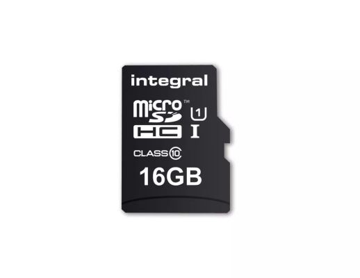 Achat Carte Mémoire Integral 16GB SMARTPHONE AND TABLET
