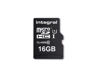 Achat Integral 16GB SMARTPHONE AND TABLET MICROSDHC/XC CLASS 10 UHS-I U1 au meilleur prix