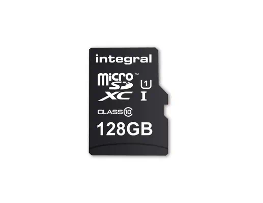 128GB MICRO SD CARD SMARTPHONE AND TABLET MICROSDHC/XC with Read speed up to 80MB/s - Integral - Carte Mémoire - visuel 1