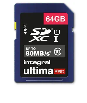 Carte Mémoire Integral INSDX64G10-80U1 meilleur prix