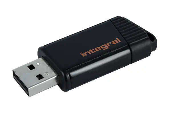 32GB USB2.0 DRIVE PULSE ORANGE INTEGRAL - Integral - Adaptateur stockage - visuel 1